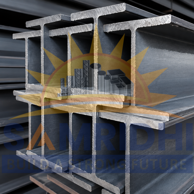 MS beams supplied by Samridhi Steel
