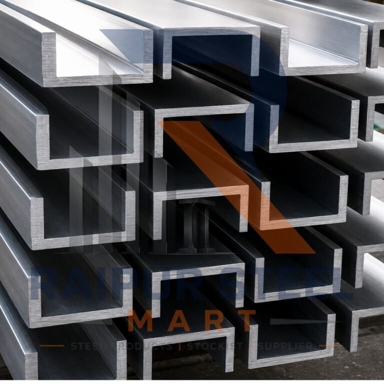 MS Channels supplied by Raipur Steel Mart