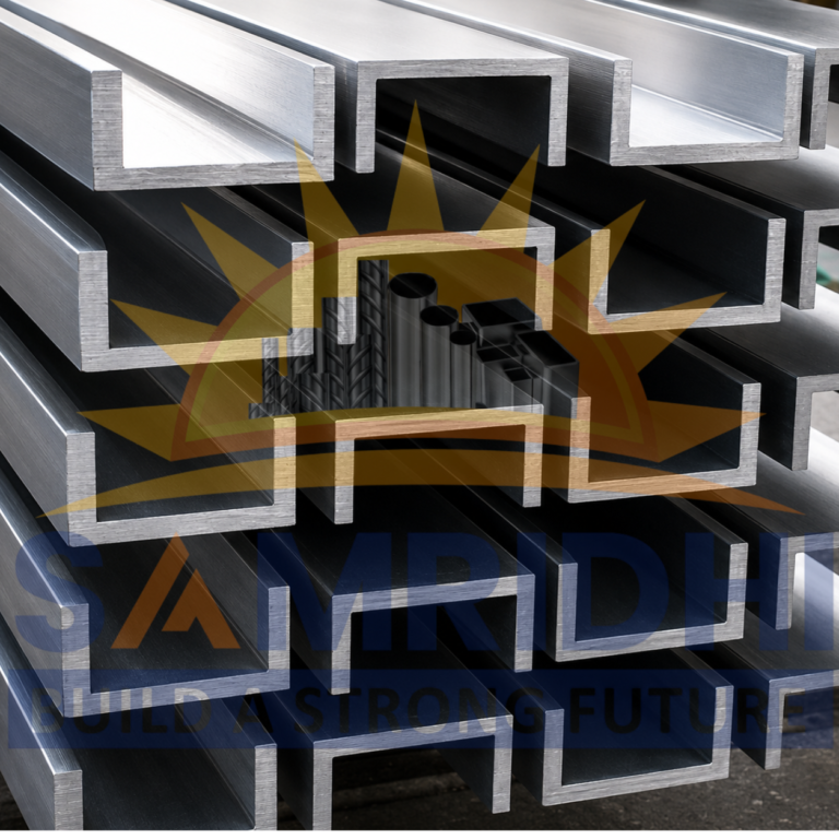 MS channels supplied by Samridhi Steel