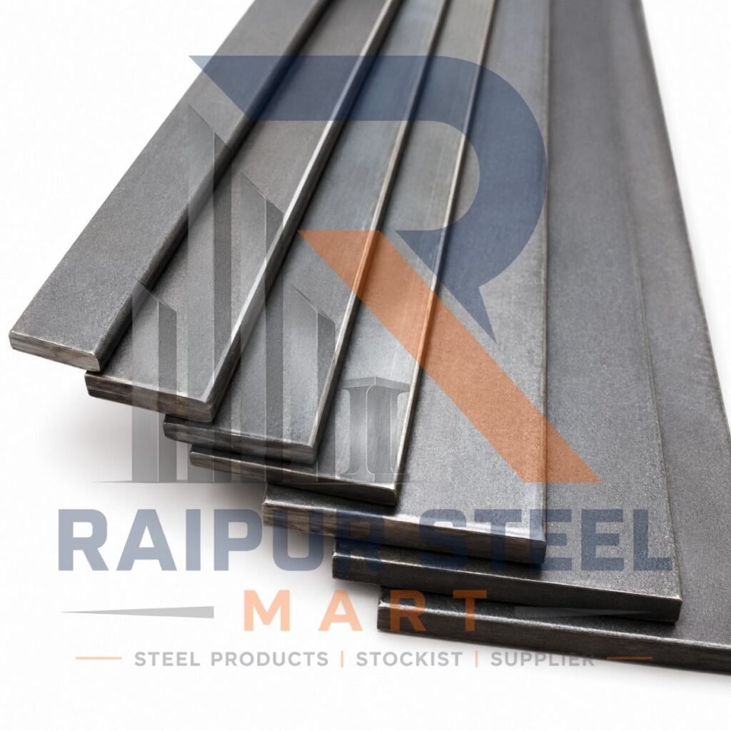 MS Flats supplied by Raipur Steel Mart