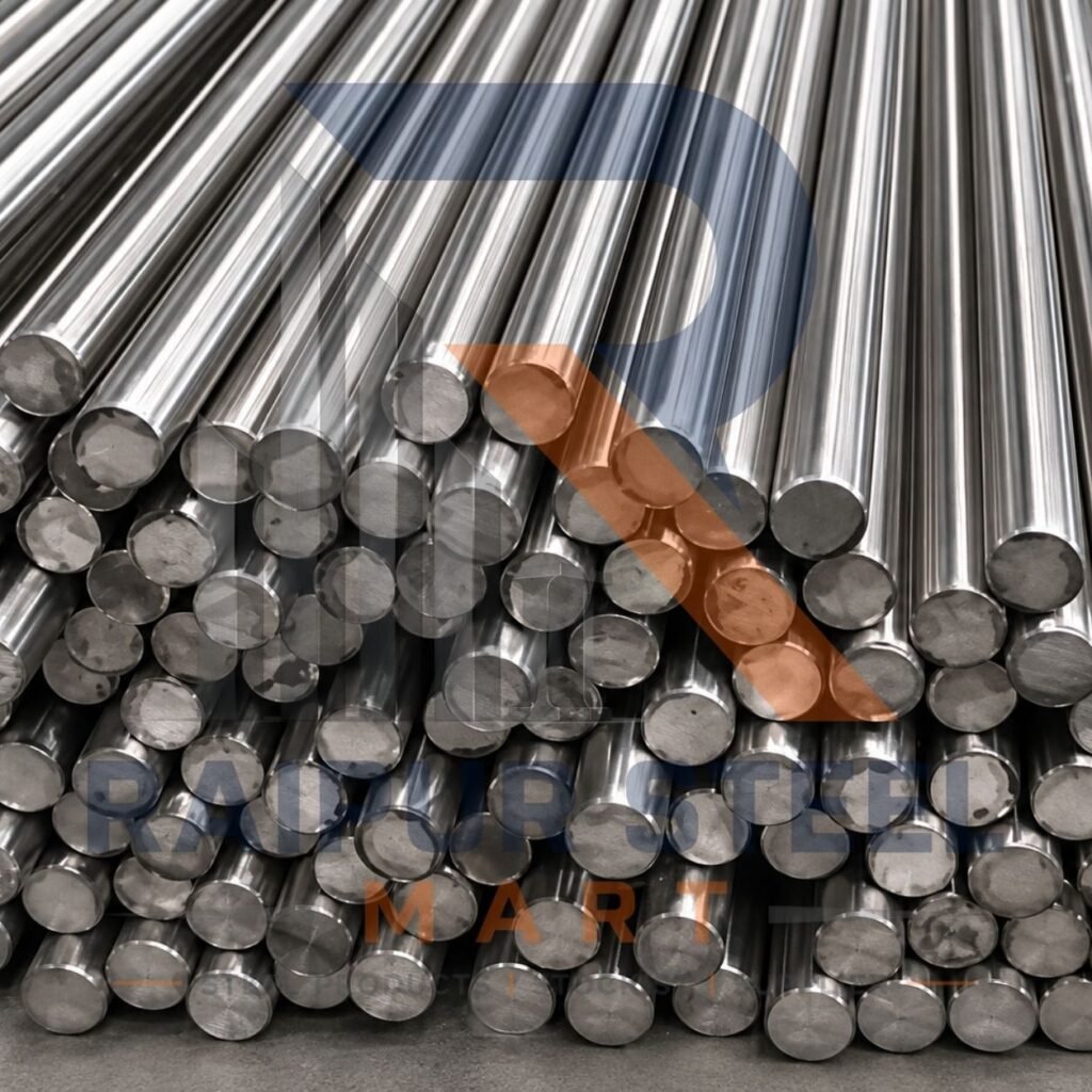 MS Round Bars supplied by Raipur Steel Mart